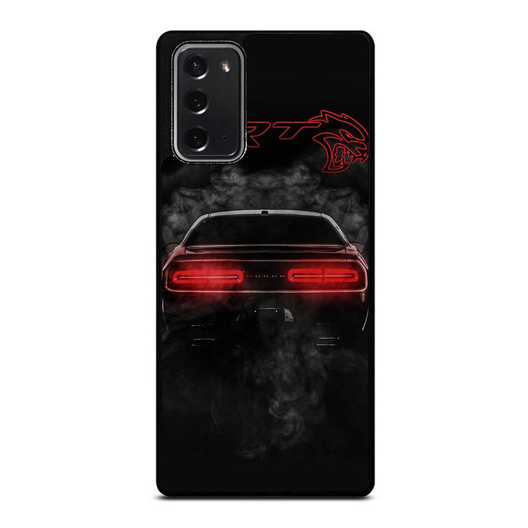 CHALLENGER HELLCAT BLACK DODGE SRT Samsung Galaxy Note 20 Case Cover