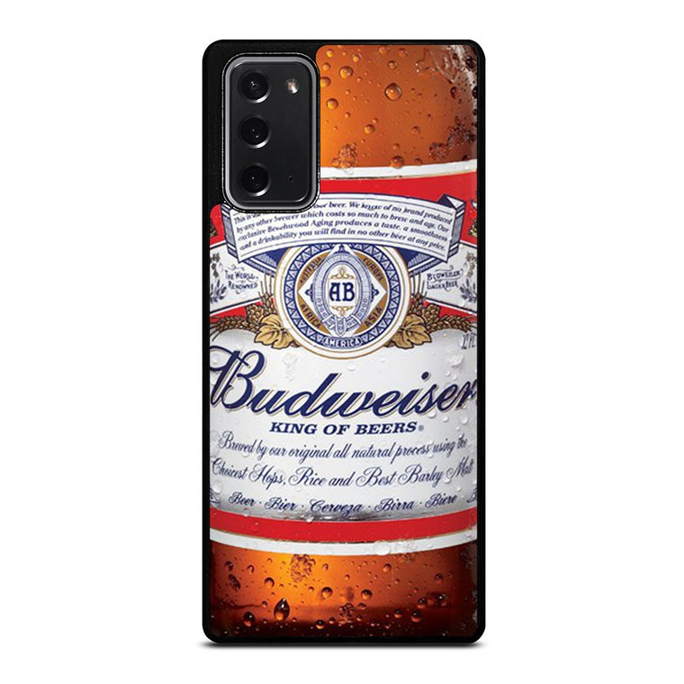 CERVEJA BUDWEISER GARRAFA BEER Samsung Galaxy Note 20 Case Cover