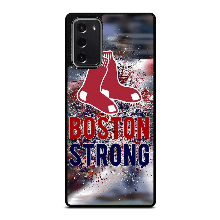BOSTON RED SOX  STRONG ART Samsung Galaxy Note 20 Case Cover