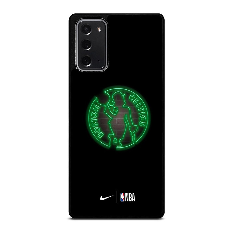 BOSTON CELTICS NEON NIKE NBA Samsung Galaxy Note 20 Case Cover