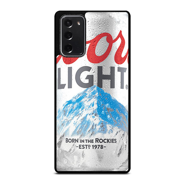 BEER CAN COORS LIGHT Samsung Galaxy Note 20 Case Cover