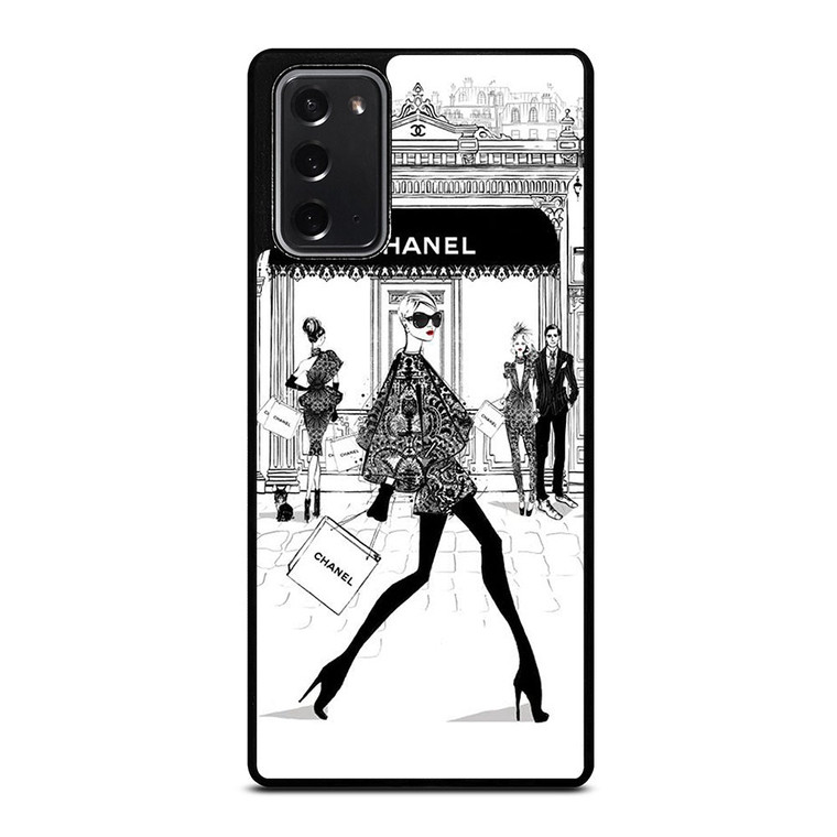 BEAUTY FASHION MEGAN HESS  CLIPART Samsung Galaxy Note 20 Case Cover