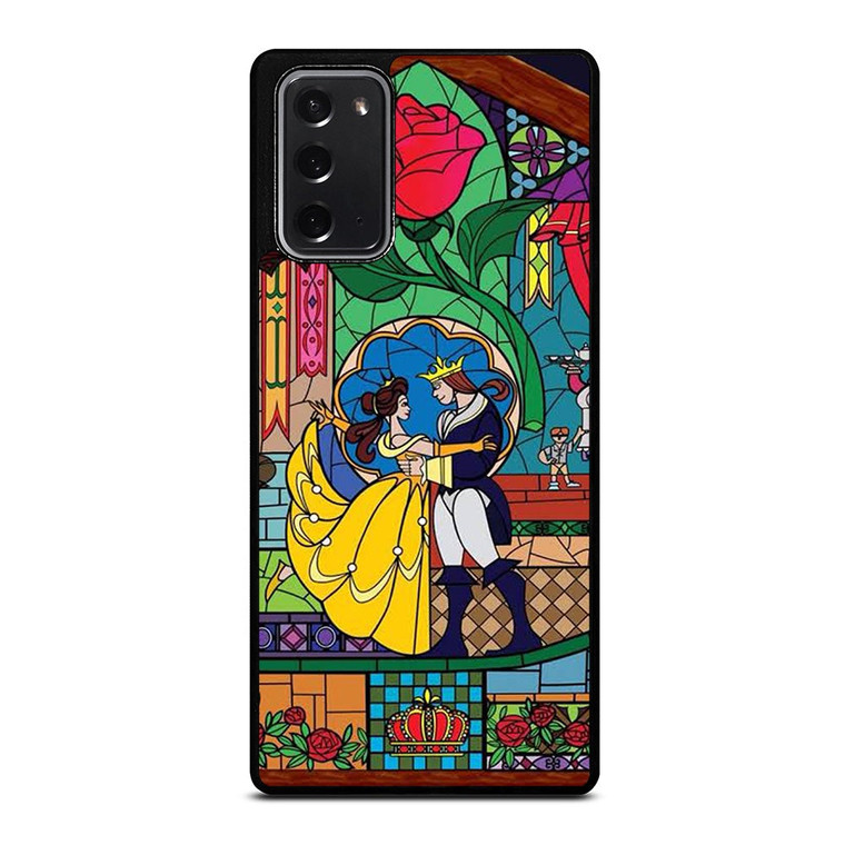 BEAUTY AND THE BEAST SETENED GLASS Samsung Galaxy Note 20 Case Cover