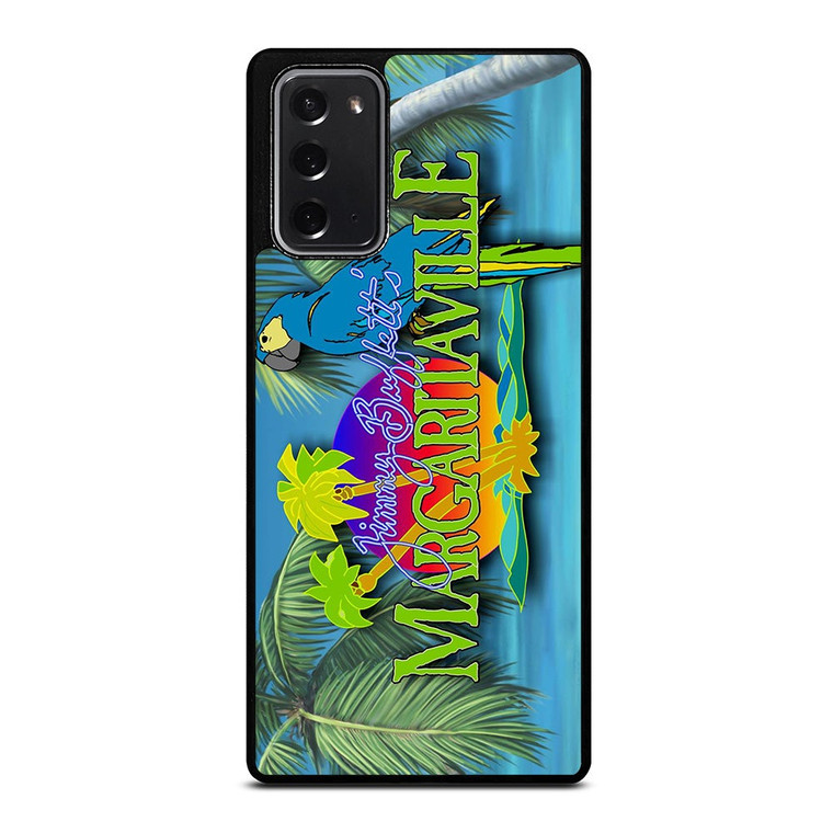 BEACH JIMMY BUFFETT MARGARITAVILLE ICON Samsung Galaxy Note 20 Case Cover