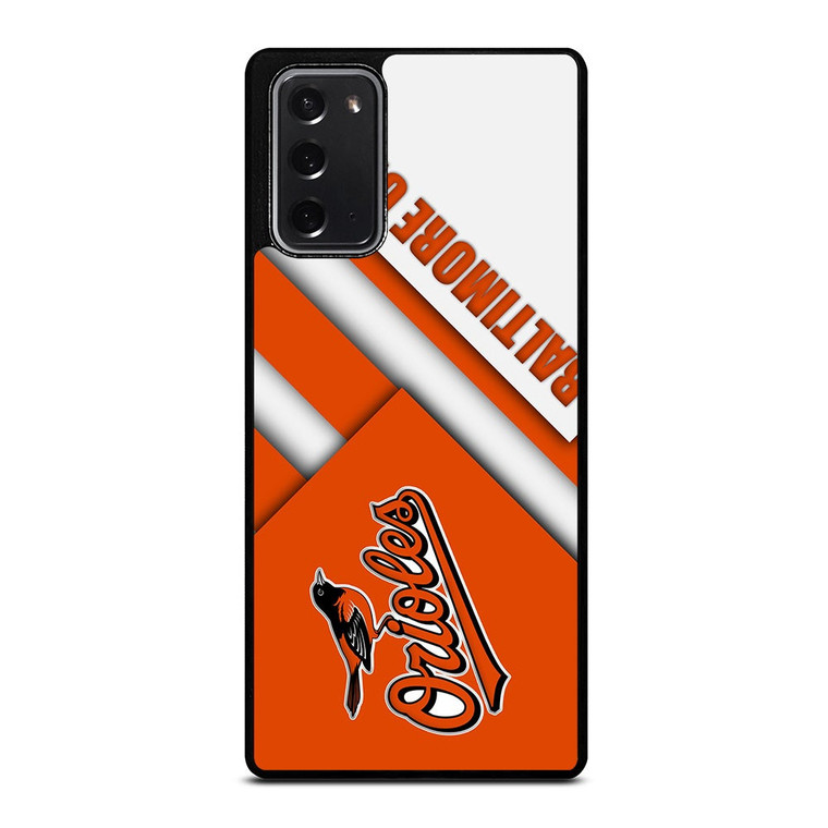 BALTIMORE ORIOLES BASEBALL LOGO Samsung Galaxy Note 20 Case Cover