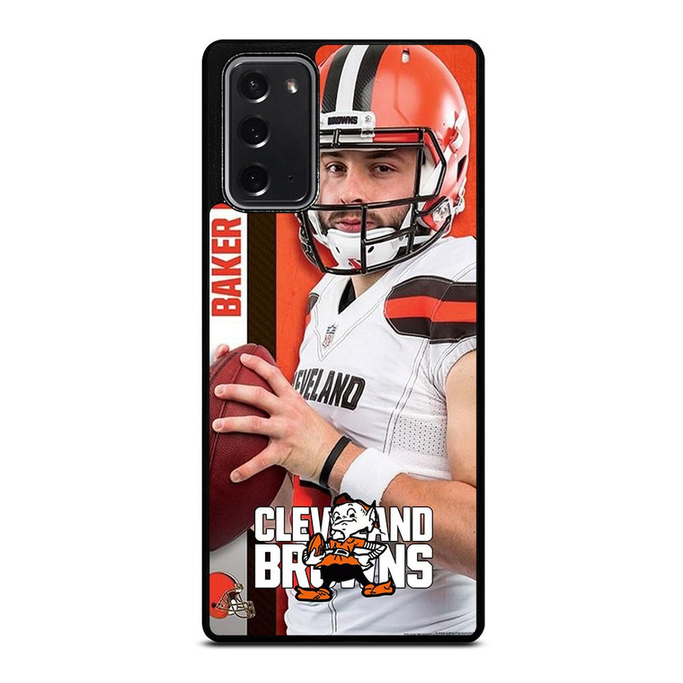 BAKER MAYFIELD CLEVELAND BROWNS NFL 2 Samsung Galaxy Note 20 Case Cover