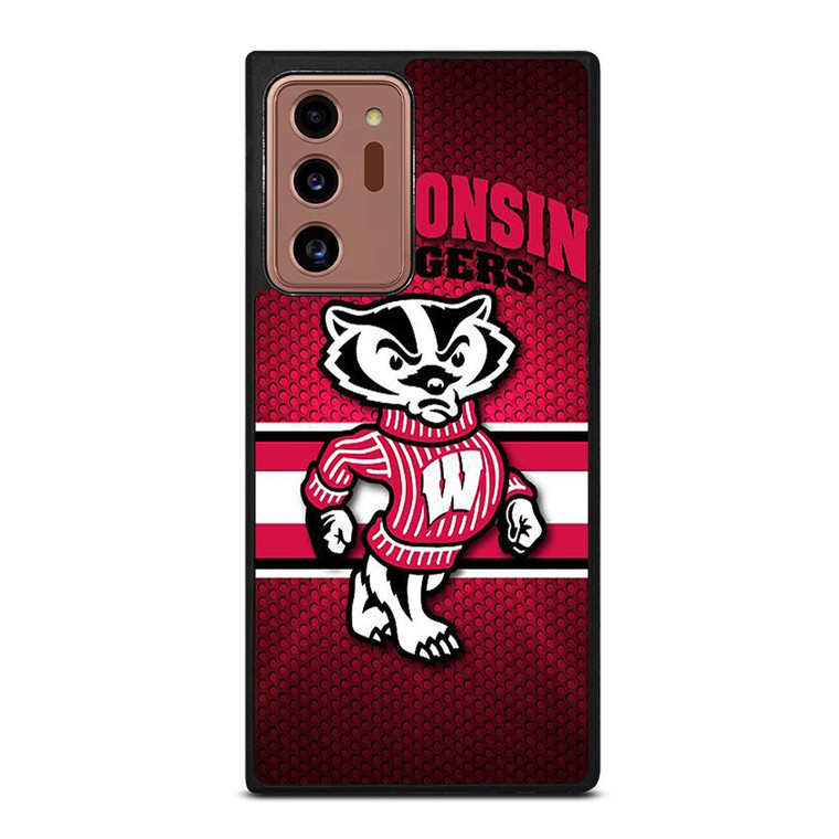 WISCONSIN BADGER FOOTBALL LOGO 2 Samsung Galaxy Note 20 Ultra Case Cover