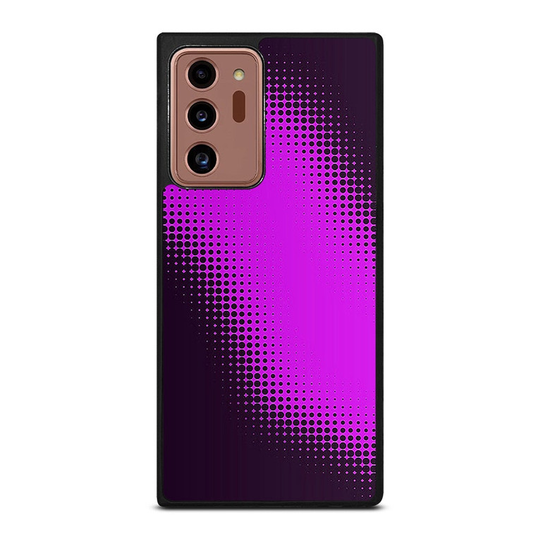 VIOLET HALFTONE PATTERN Samsung Galaxy Note 20 Ultra Case Cover