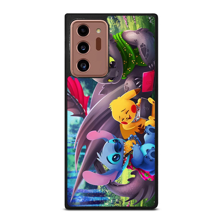TOOTHLESS STITCH PIKACHU Samsung Galaxy Note 20 Ultra Case Cover
