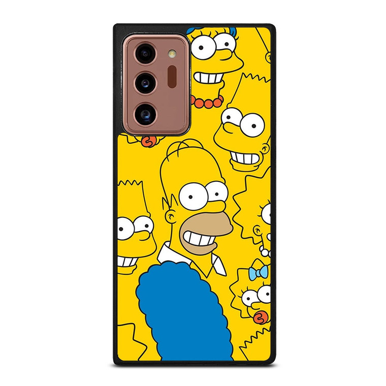 THE SIMPSONS CARTOON COLLAGE Samsung Galaxy Note 20 Ultra Case Cover