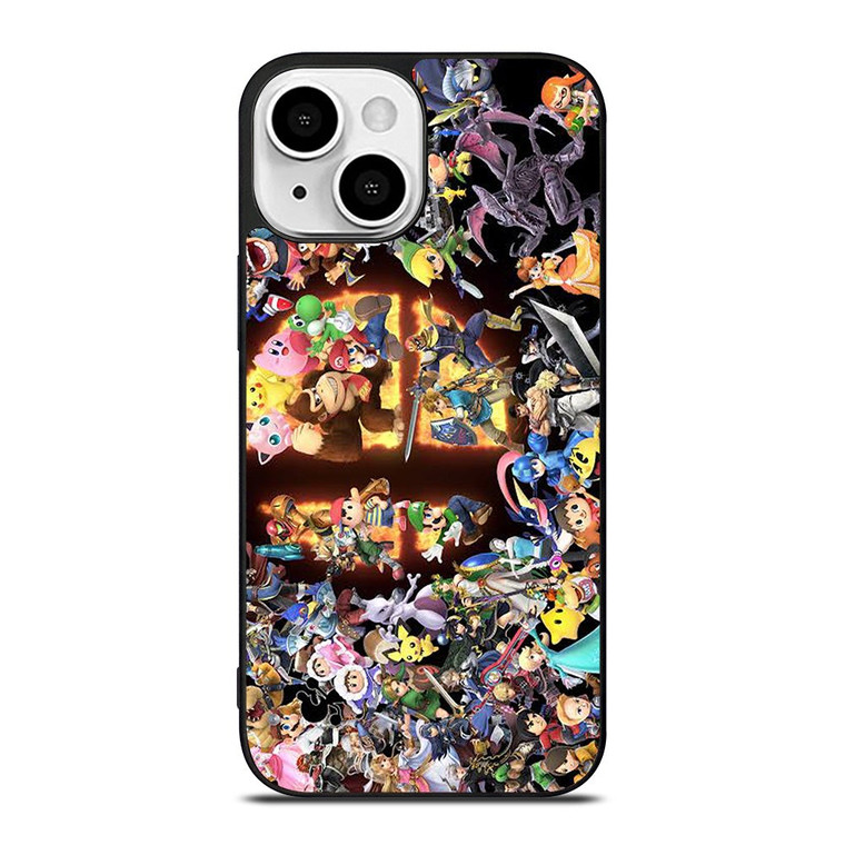 SUPER SMASH BROS GAME iPhone 13 Mini Case Cover