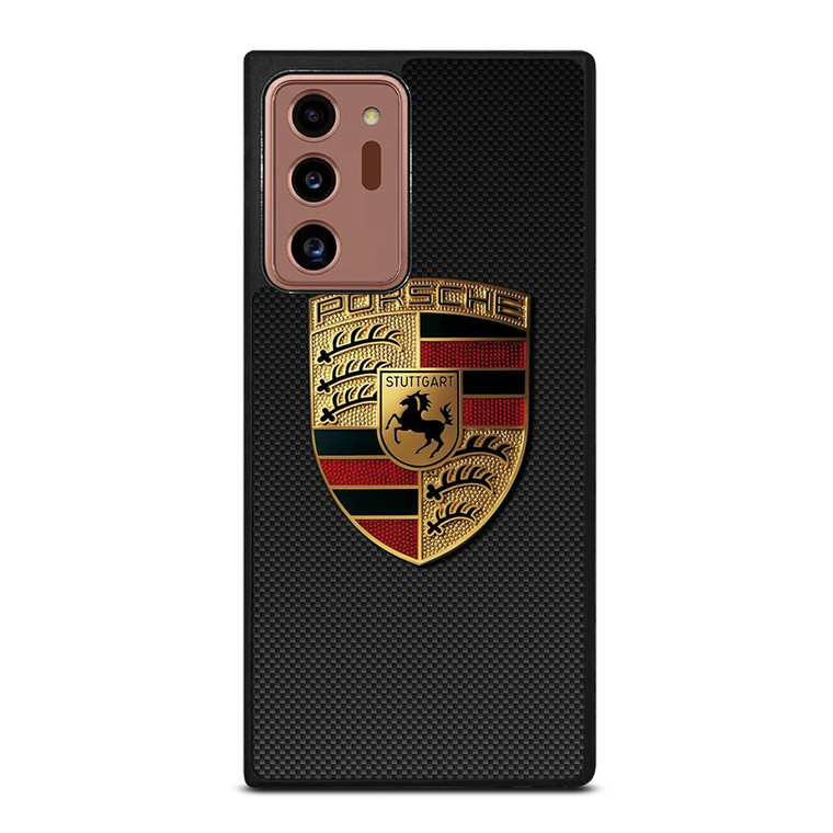 PORSCHE LOGO CARBON Samsung Galaxy Note 20 Ultra Case Cover