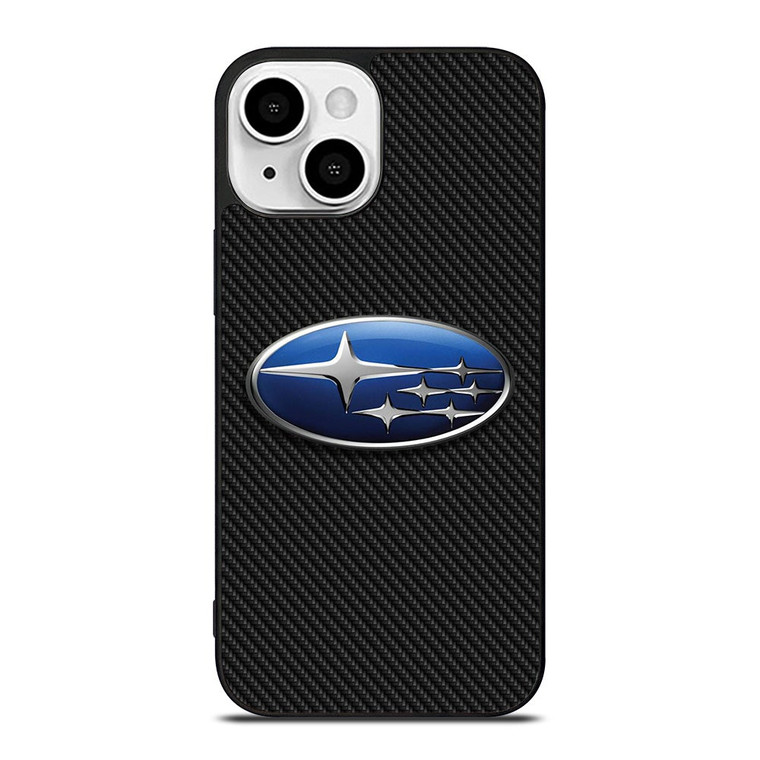 SUBARU CARBON LOGO iPhone 13 Mini Case Cover