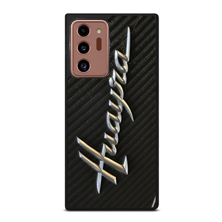 PAGANI HUAYRA CARBON LOGO Samsung Galaxy Note 20 Ultra Case Cover