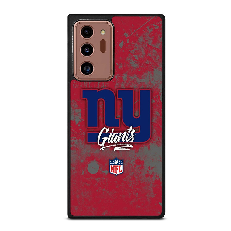 NEW YORK GIANTS RED NFL Samsung Galaxy Note 20 Ultra Case Cover