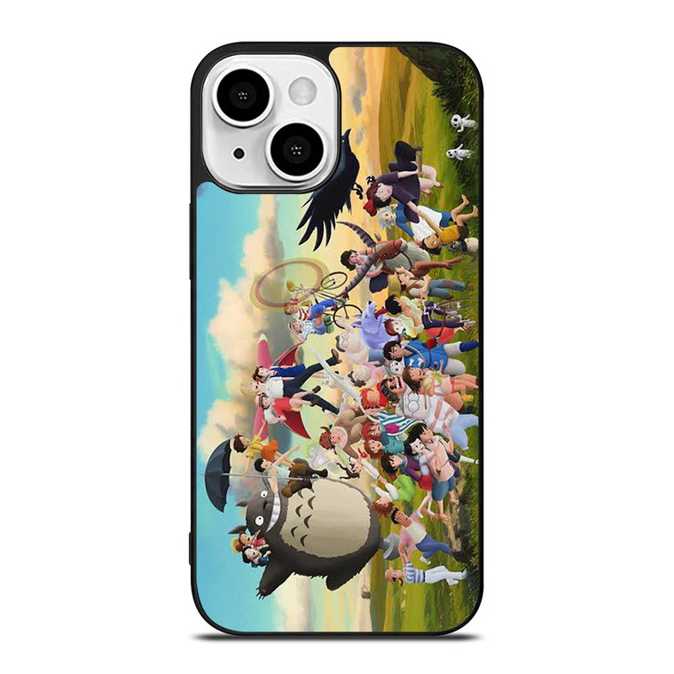 STUDIO GHIBLI CARTOON iPhone 13 Mini Case Cover