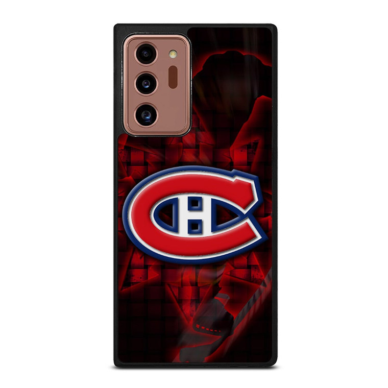 MONTREAL CANADIENS RED GLOW SYMBOL Samsung Galaxy Note 20 Ultra Case Cover