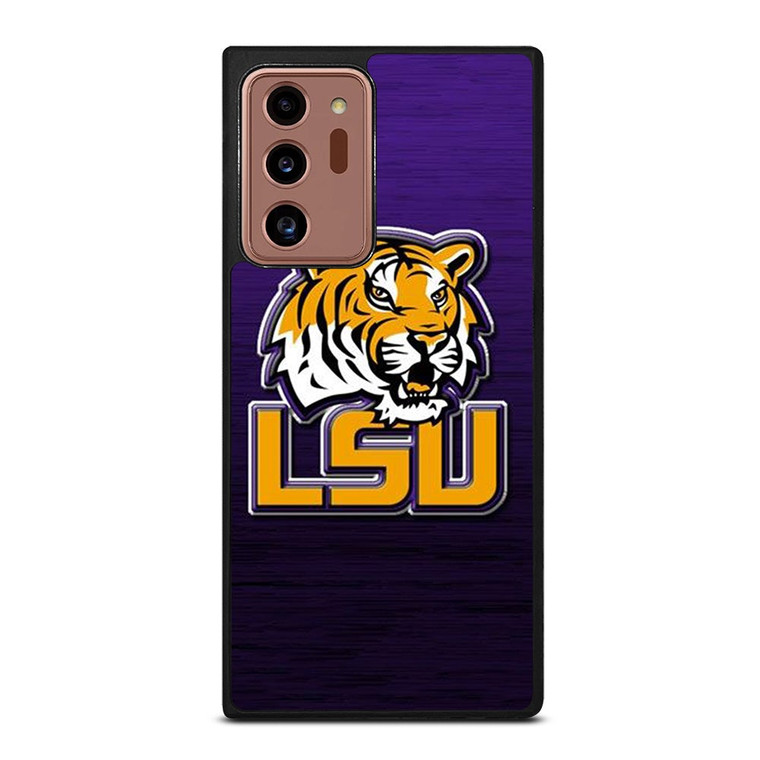 LSU TIGERS  WOODEN LOGO Samsung Galaxy Note 20 Ultra Case Cover