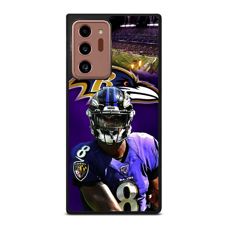 LAMAR JACKSON NFL BALTIMORE RAVENS Samsung Galaxy Note 20 Ultra Case Cover