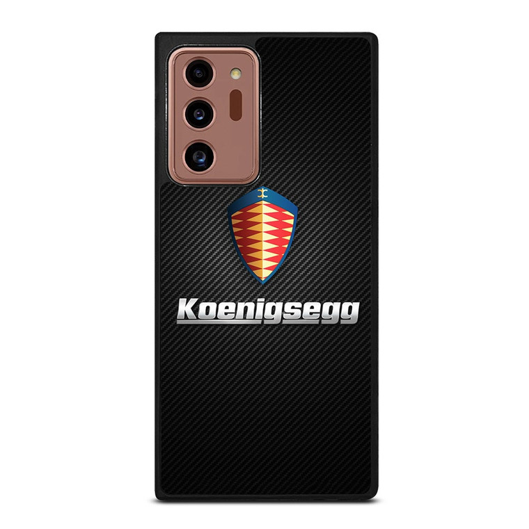 KOENIGSEGG CARBON LOGO Samsung Galaxy Note 20 Ultra Case Cover