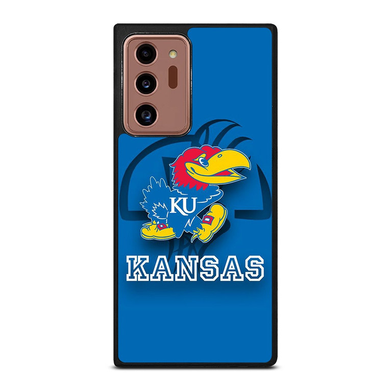 KANSAS JAYHAWKS BASKETBALL LOGO Samsung Galaxy Note 20 Ultra Case Cover