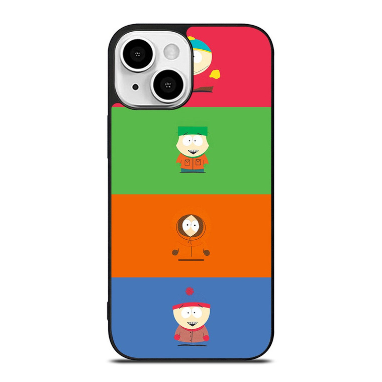 SOUTH PARK CHARACTER COLLAGE iPhone 13 Mini Case Cover