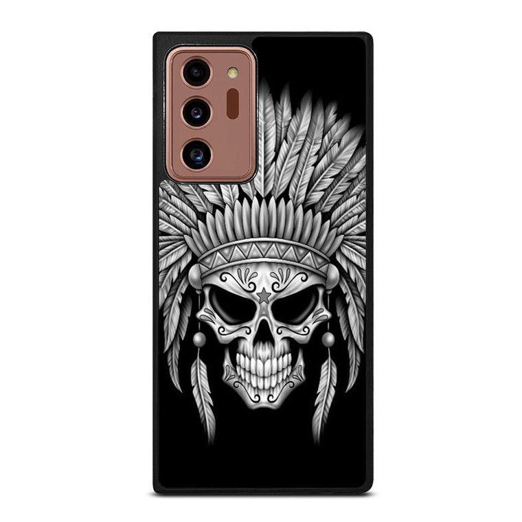 INDIAN FEATHER SKULL Samsung Galaxy Note 20 Ultra Case Cover
