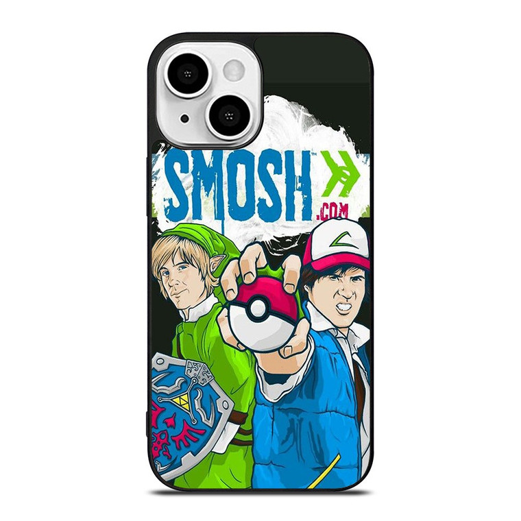 SMOSH ZELDA AND POKEMON iPhone 13 Mini Case Cover