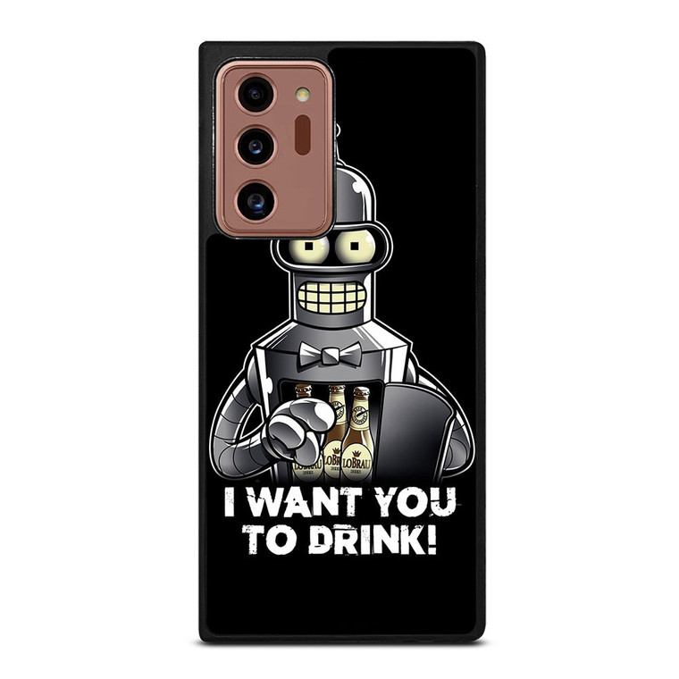 FUTURAMA BENDER QUOTE Samsung Galaxy Note 20 Ultra Case Cover