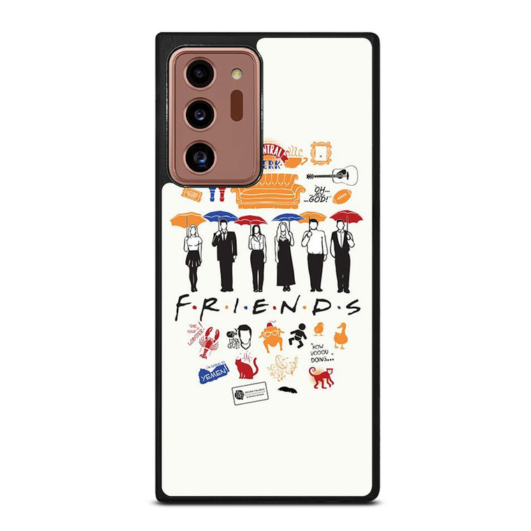 FRIENDS TV SHOW CLIP ART Samsung Galaxy Note 20 Ultra Case Cover