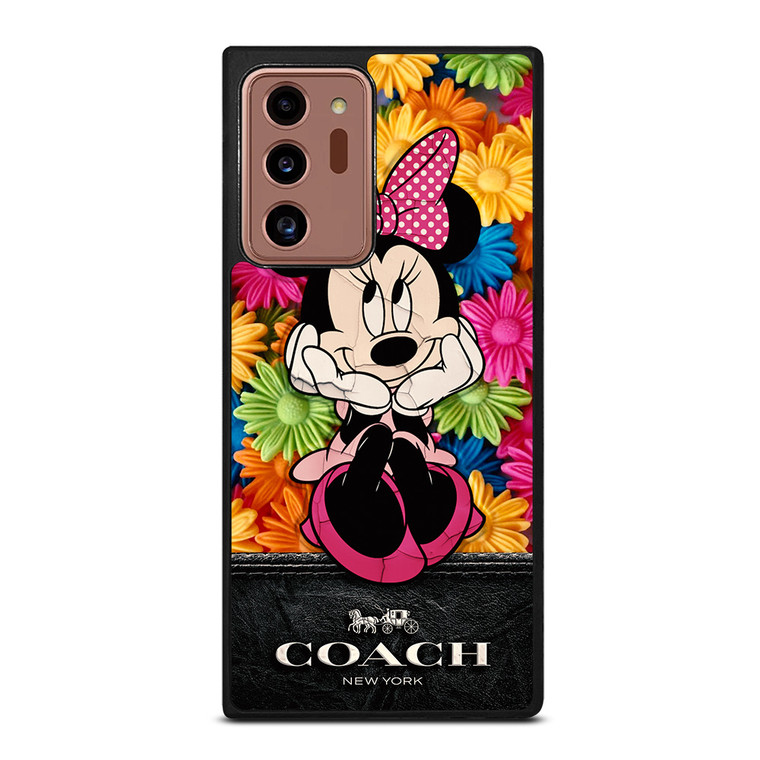 COACH MINNIE MOUSE FLOWER Samsung Galaxy Note 20 Ultra Case Cover COACH MINNIE MOUSE FLOWER Samsung Galaxy Note 20 Ultra Case Cover