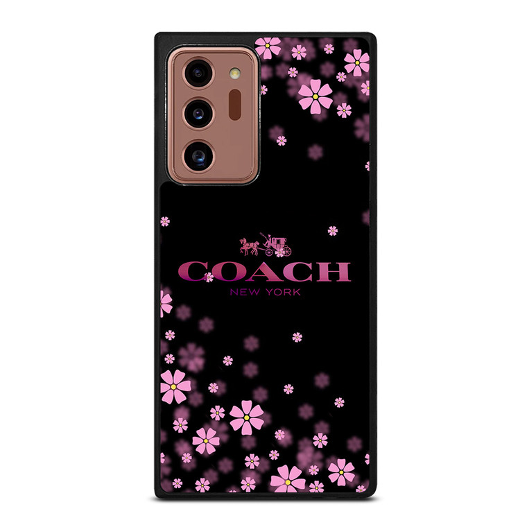 COACH FLOWERS PURPLE Samsung Galaxy Note 20 Ultra Case Cover