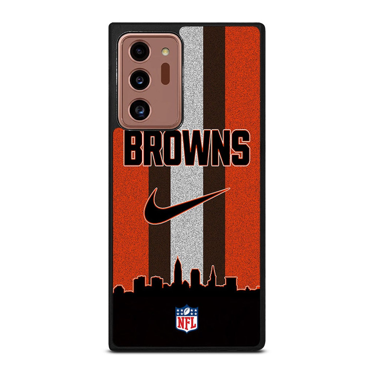 CLEVELAND BROWNS NIKE STRIPE Samsung Galaxy Note 20 Ultra Case Cover
