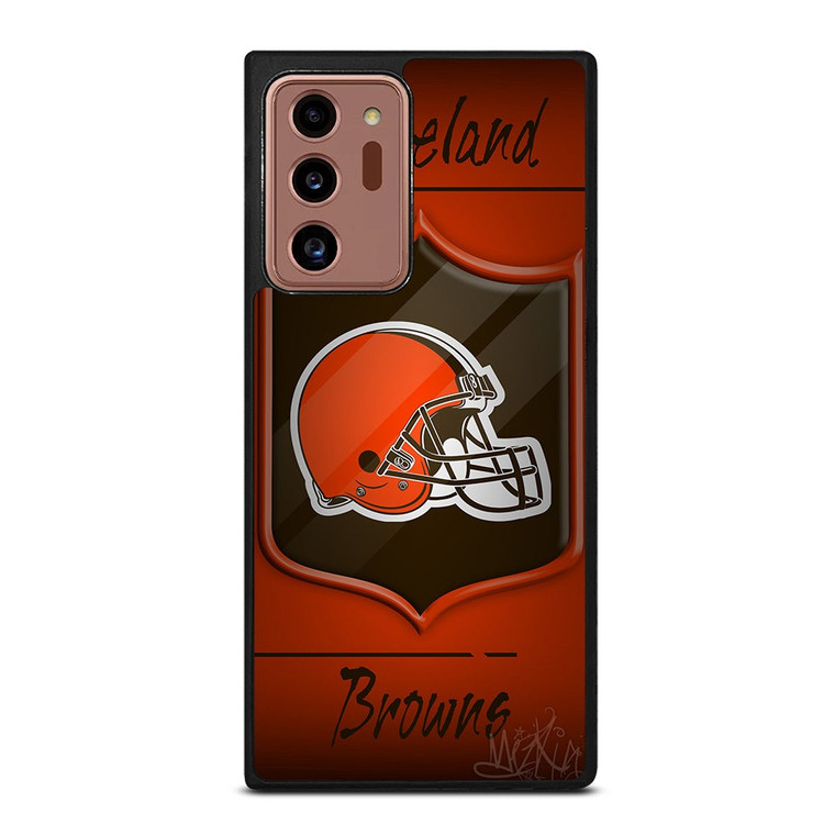 CLEVELAND BROWNS HELMET LOGO Samsung Galaxy Note 20 Ultra Case Cover