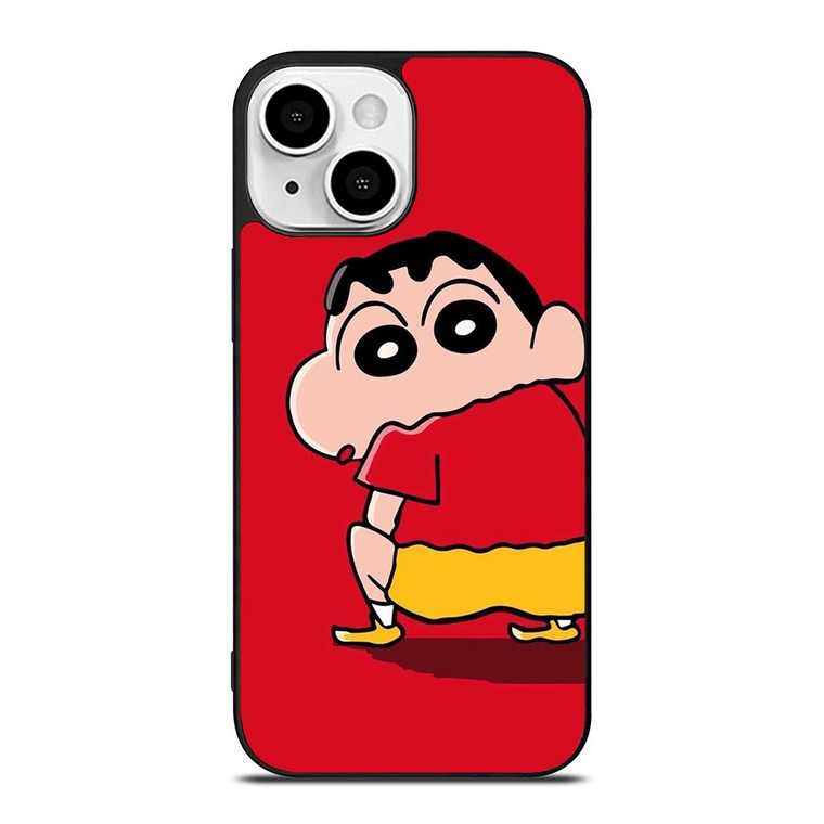 SHIN CHAN RED MINIMALIST iPhone 13 Mini Case Cover