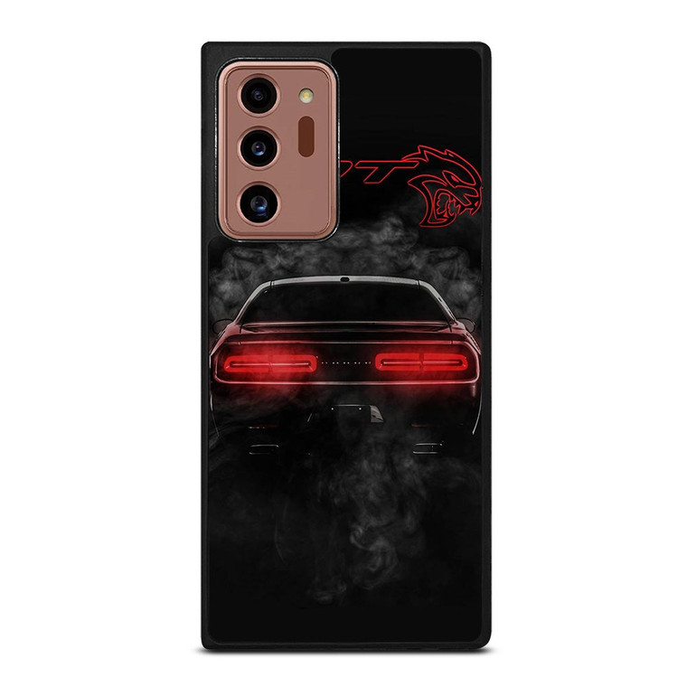 CHALLENGER HELLCAT BLACK DODGE SRT Samsung Galaxy Note 20 Ultra Case Cover