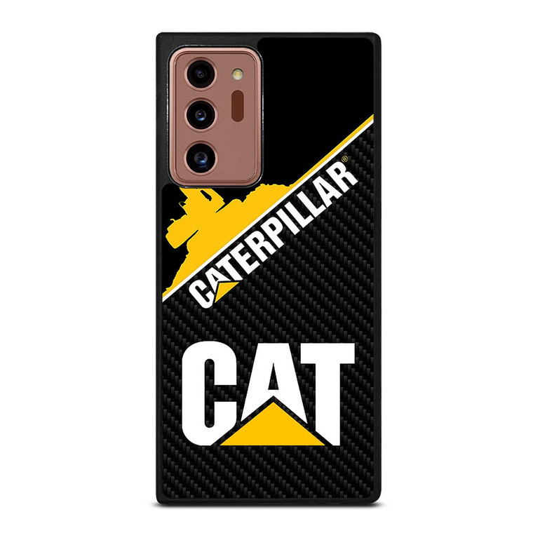 CAT CATERPILLAR LOGO CARBON Samsung Galaxy Note 20 Ultra Case Cover