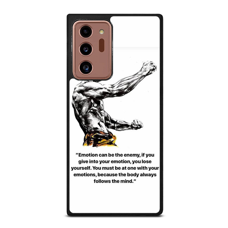 BRUCE LEE QUOTE Samsung Galaxy Note 20 Ultra Case Cover
