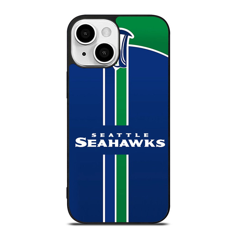 SEATTLE SEAHAWKS VERTICAL LOGO iPhone 13 Mini Case Cover
