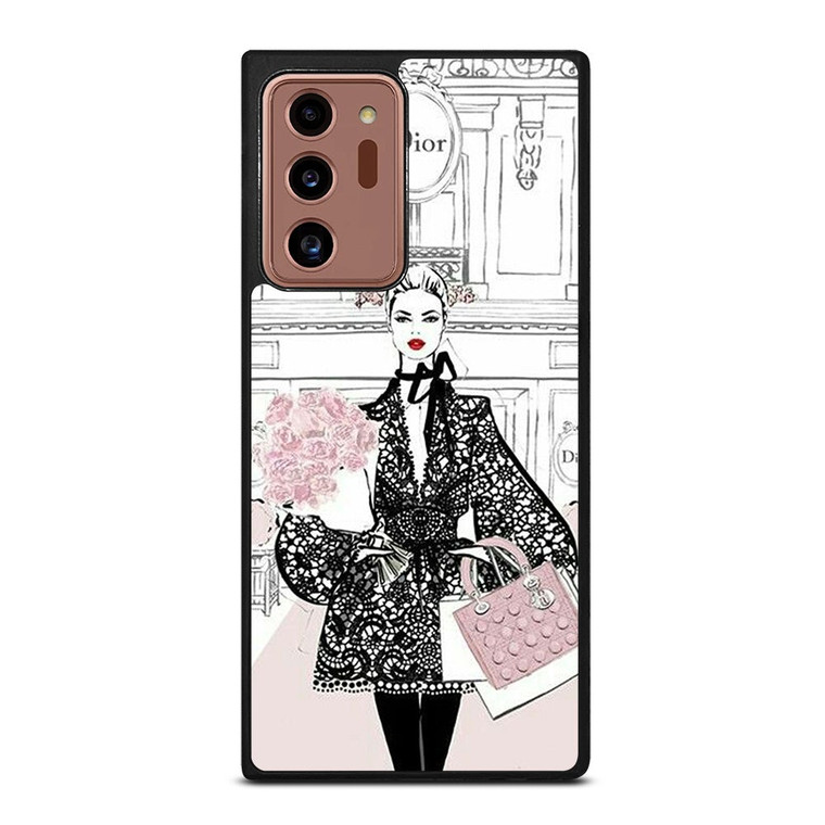 BEAUTY FASHION MEGAN HESS Samsung Galaxy Note 20 Ultra Case Cover