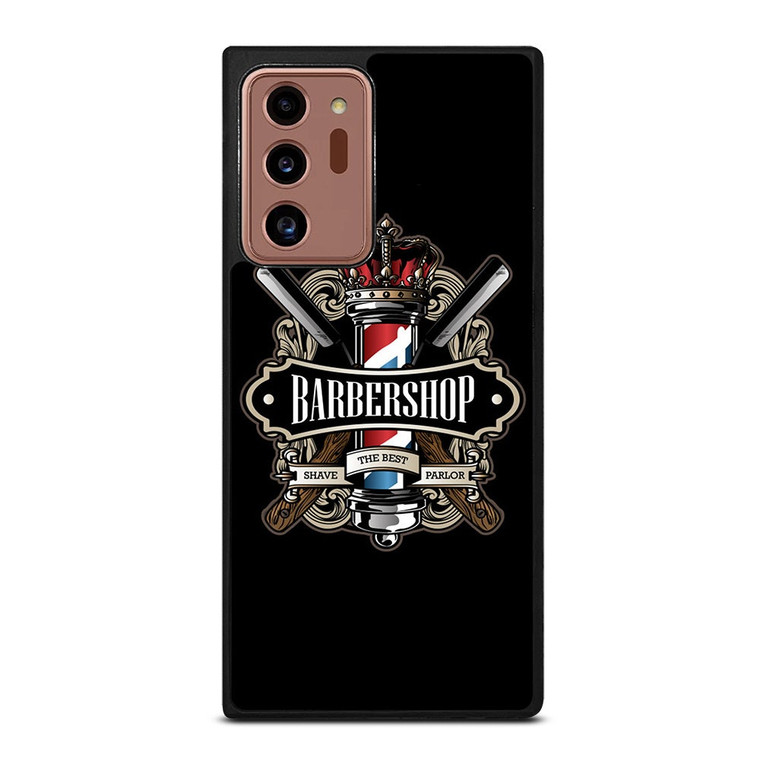 BARBERSHOP POLE HAIR CUT LOGO Samsung Galaxy Note 20 Ultra Case Cover