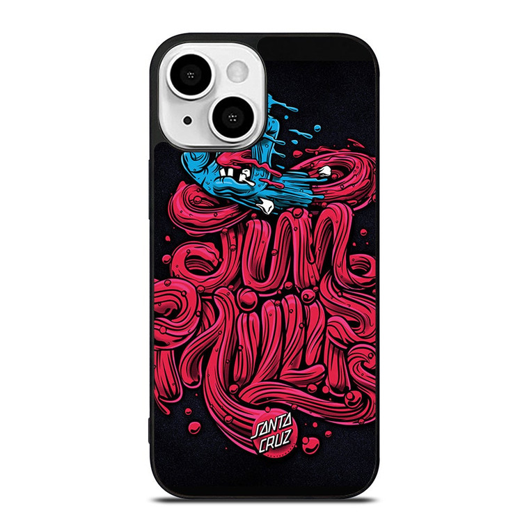 SANTA CRUZ SKATEBOARDS CLIPART iPhone 13 Mini Case Cover