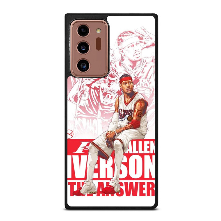 ALLEN IVERSON SIXERS NBA Samsung Galaxy Note 20 Ultra Case Cover ALLEN IVERSON SIXERS NBA Samsung Galaxy Note 20 Ultra Case Cover