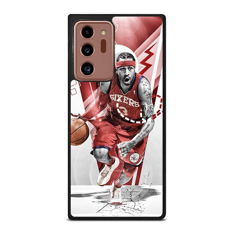 ALLEN IVERSON SIXERS BASKETBALL Samsung Galaxy Note 20 Ultra Case Cover ALLEN IVERSON SIXERS BASKETBALL Samsung Galaxy Note 20 Ultra Case Cover