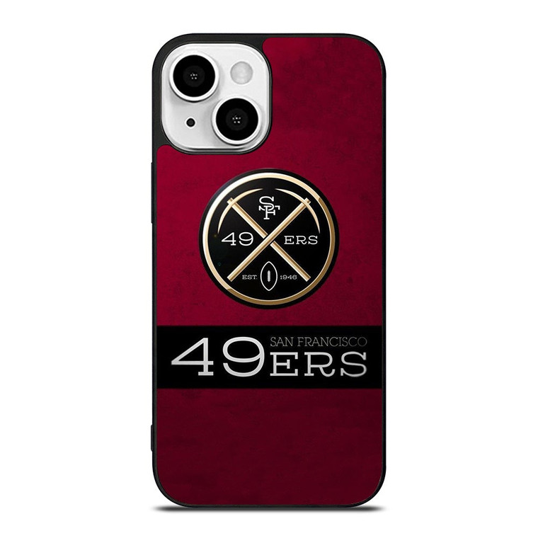 SAN FRANCISCO 49ERS NFL iPhone 13 Mini Case Cover