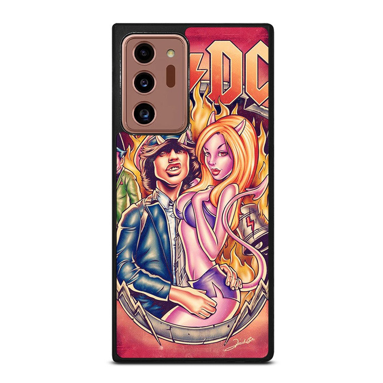 ACDC ROCK BAND Samsung Galaxy Note 20 Ultra Case Cover