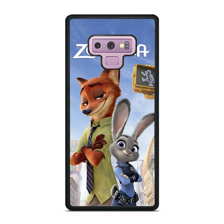 ZOOTOPIA NICK AND JUDY DISNEY Samsung Galaxy Note 9 Case Cover