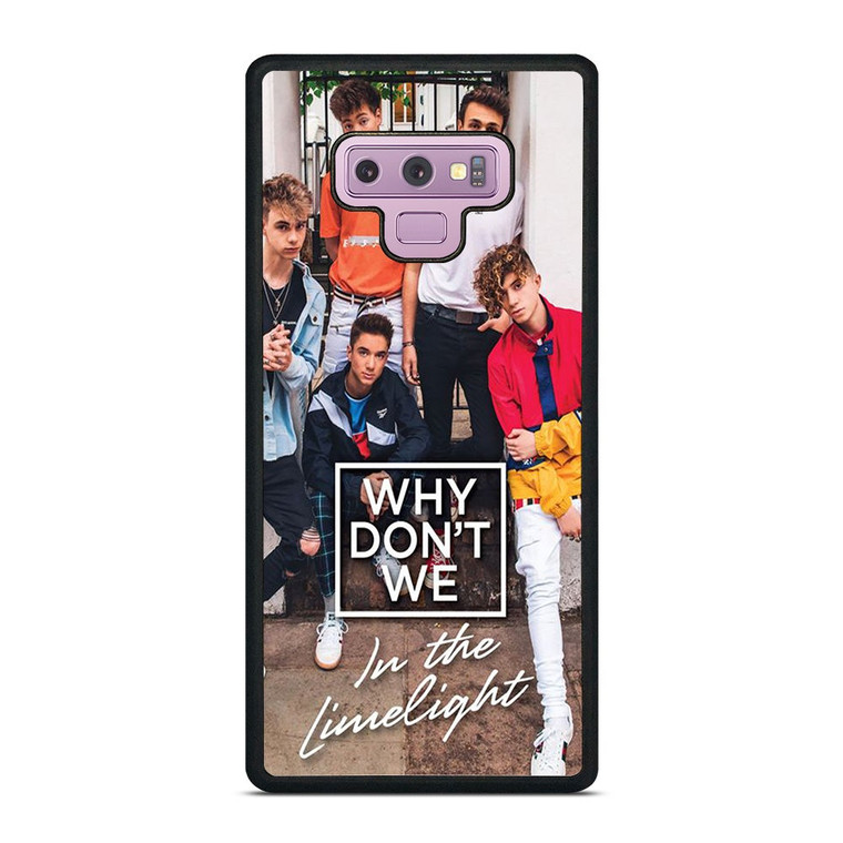 WHY DON'T WE IN THE LIMELIGHT Samsung Galaxy Note 9 Case Cover