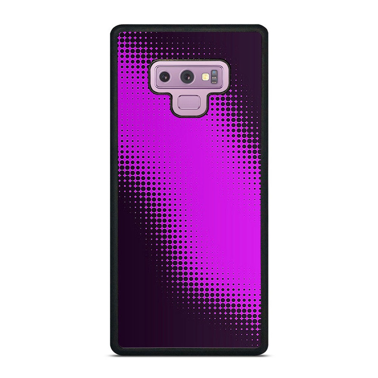 VIOLET HALFTONE PATTERN Samsung Galaxy Note 9 Case Cover