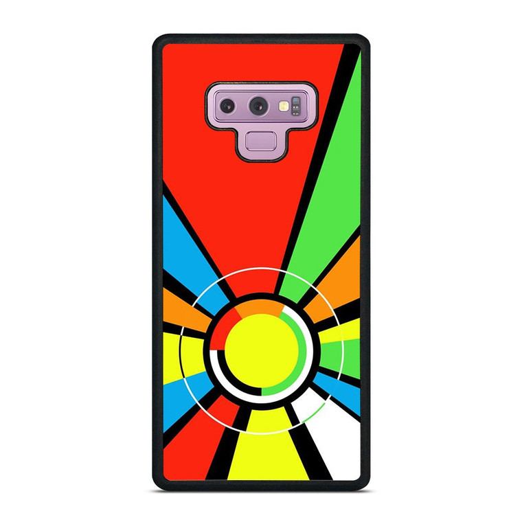 VALENTINO ROSSI VR46 HELMET PATTERN Samsung Galaxy Note 9 Case Cover